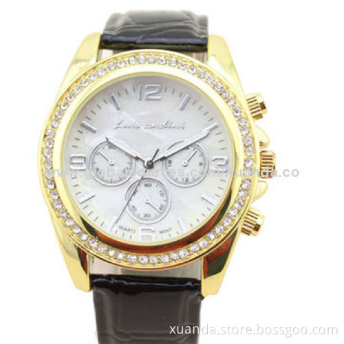 Fashion watch for men, suitable for gift, good-quality leather